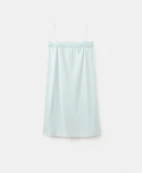 Mango Women's Cotton Lace Nightgown