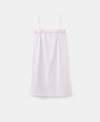 Mango Women's Cotton Lace Nightgown