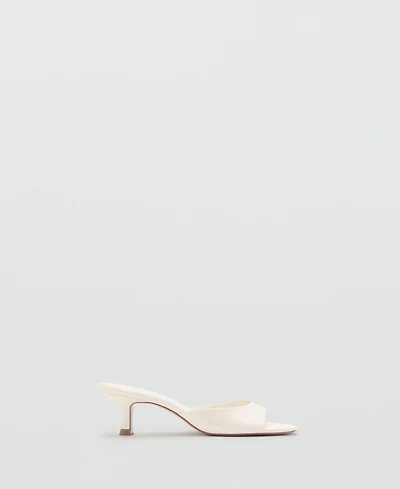 Mango Women's Kitten Heel Sandals