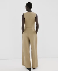 Mango Women's Lyocell Combined Jumpsuit
