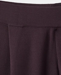 Mango Women's Mid-Rise Knit Pants