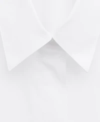 Mango Women's Three-Quarter-Sleeve Button-Down Shirt