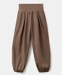 Mango Women's High-Waisted Balloon Pants