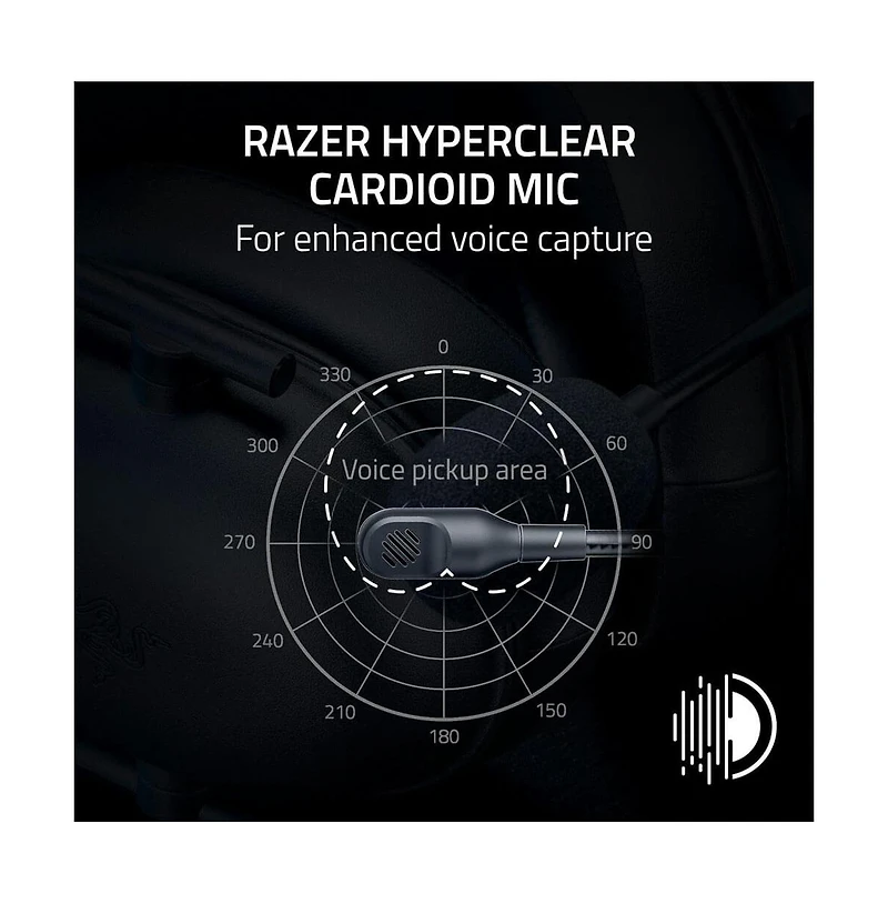 Razer BlackShark V2 X Gaming Headset Wired 3.5mm Noise Isolation Pc / PlayStation 5 - RZ0403241000
