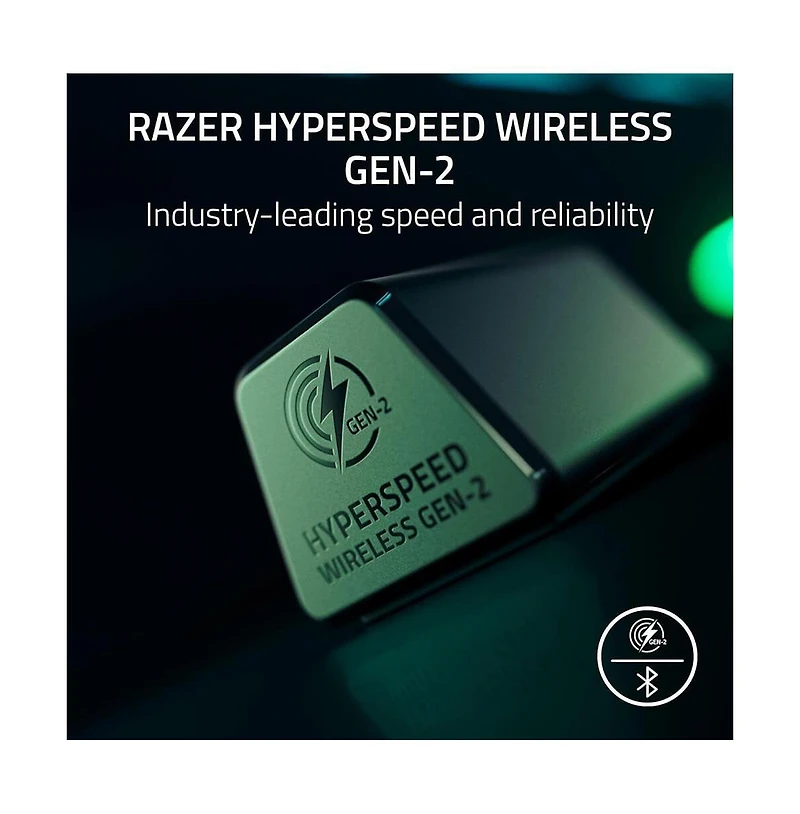 Razer BlackShark V3 Wireless Gaming Headset High-Fidelity Audio Noise-Isolating Mic RZ0405410100