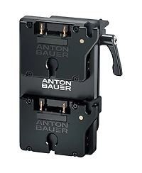 Anton Bauer Dual Micro Battery Bracket with P-Tap for Sony Pxw-FX9, Gold Mount, 2-Pack