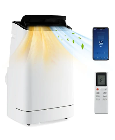 Ecooso 15000 Btu Portable Air Conditioner with App Control and Heat