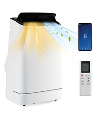 Ecooso 15000 Btu Portable Air Conditioner with App Control and Heat