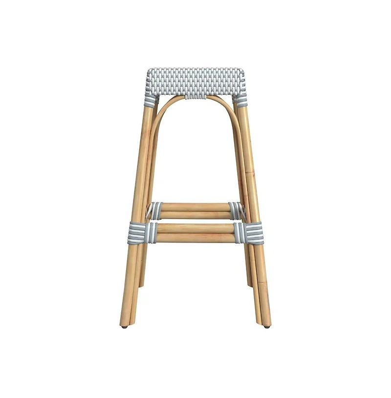 Butler Specialty Robias Rectangular Rattan 30" Bar Stool