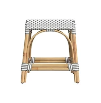 Butler Specialty Robias Rattan Rectangular 18" Dining Stool