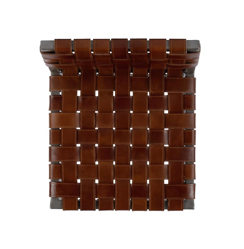 Butler Specialty Bromley Iron and Leather Counter Stool