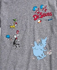 Airwaves Men's Dr. Seuss Cat The Hat & Sam I Am Horton Short-Sleeve Graphic T-Shirt