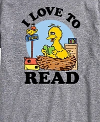 Airwaves Men's Sesame Street Love To Read Short-Sleeve Graphic T-Shirt