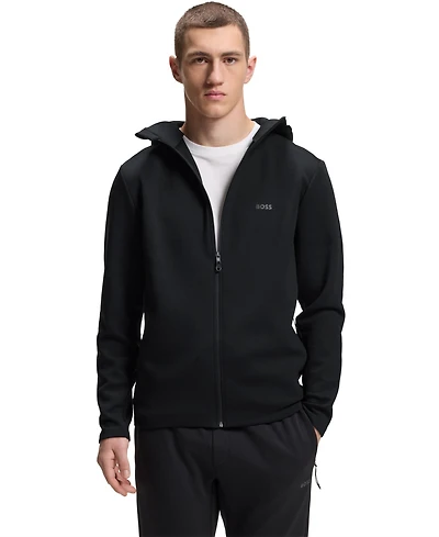 Boss by Hugo Men's Active Odour-Control Hooded Sweatshirt