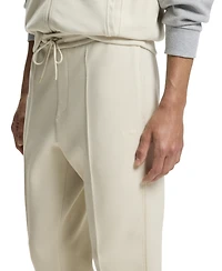 Boss by Hugo Men's Piped-Detail Cotton-Blend Tracksuit Bottom Pants