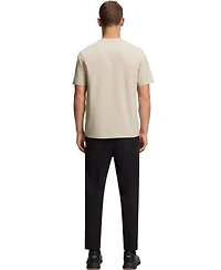 Boss by Hugo Men's Stretch Cotton Tonal Logo Relaxed-Fit T-Shirt