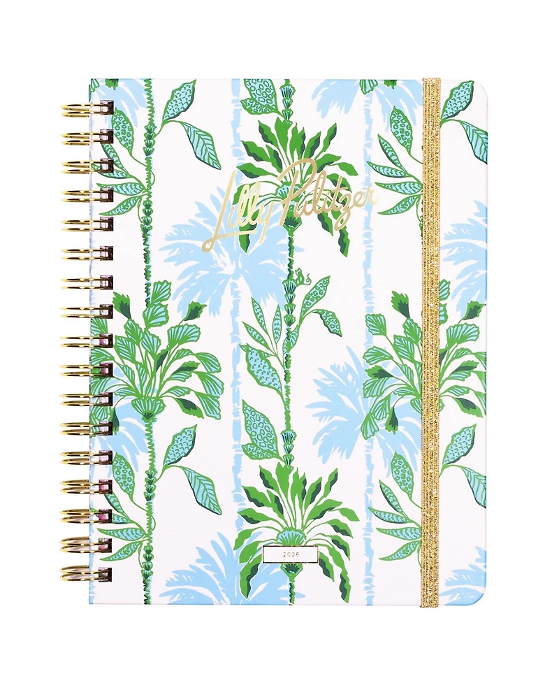 Gnuadz Lilly Pulitzer Monthly Planner 2026 Spiral Agenda Stickers Pockets Swayin Breeze