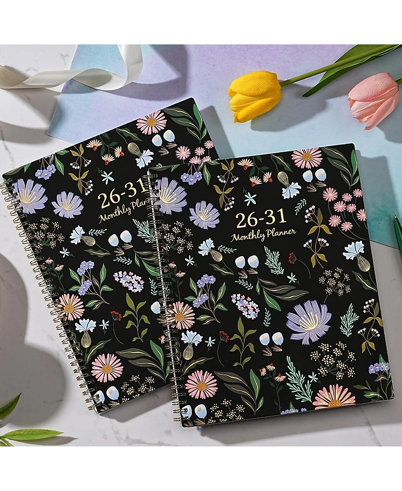 Gnuadz Monthly Planner 5 Year 2026-2031 60 Tabs