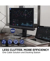 ViewSonic VG2757V-2K 27" 16:9 Wqhd 100Hz Usb-c Video Conferencing Ips Led Monitor