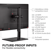 ViewSonic ColorPro VP2776T-4K 27" 16:9 4K Ultra Hd Usb-c Docking Ips Led Monitor