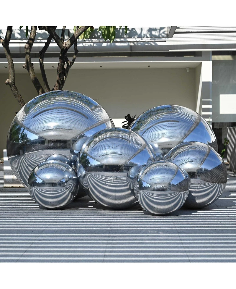 Yescom 32 inch Inflatable Mirror Ball Giant Disco Balloon Decoration