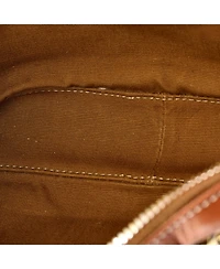 Pre-Owned Celine Small Patapans Bag Triomphe Coated Canvas