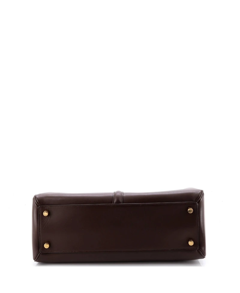 Pre-Owned Celine Medium 16 Top Handle Bag Smooth Calfskin