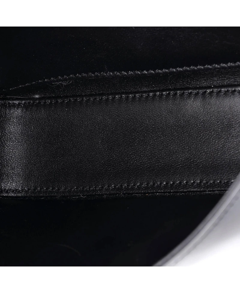 Pre-Owned Celine Small Triomphe Chain Shoulder Bag Leather