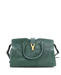 Pre-Owned Saint Laurent Medium Chyc Cabas Tote Leather