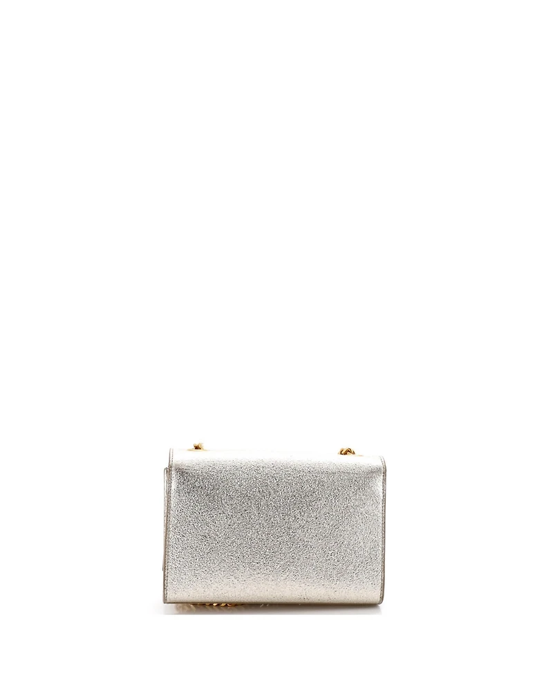 Pre-Owned Saint Laurent Small Classic Monogram Crossbody Bag Grainy Leather