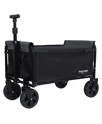 Streamdale Furniture Convertible Folding Camping Wagon with Bench Seat and Dog Tether