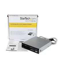StarTech.com 3.5 Inch Front Bay 22-in-1 Usb 2.0 Internal Multi Media Memory Card Reader