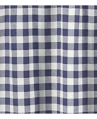Kate Aurora Classic Farmhouse 3 Piece Buffalo Check Kitchen Curtain Tier and Valance Set