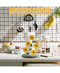 Yigii Sunflower Paper Towel Holder