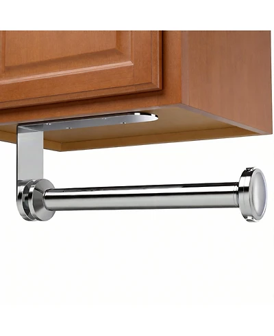 Yigii Stainless Steel One-Handed Paper Towel Holder with Damping Function for Kitchen
