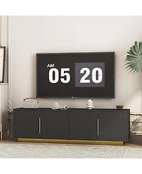 Streamdale Furniture 68" Modern Led Tv Stand for 55-65 Inch TVs