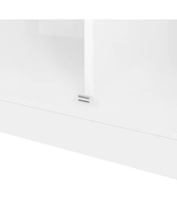 Streamdale Furniture Freestanding Kitchen Pantry Cabinet with 2 Drawers and Adjustable Shelves