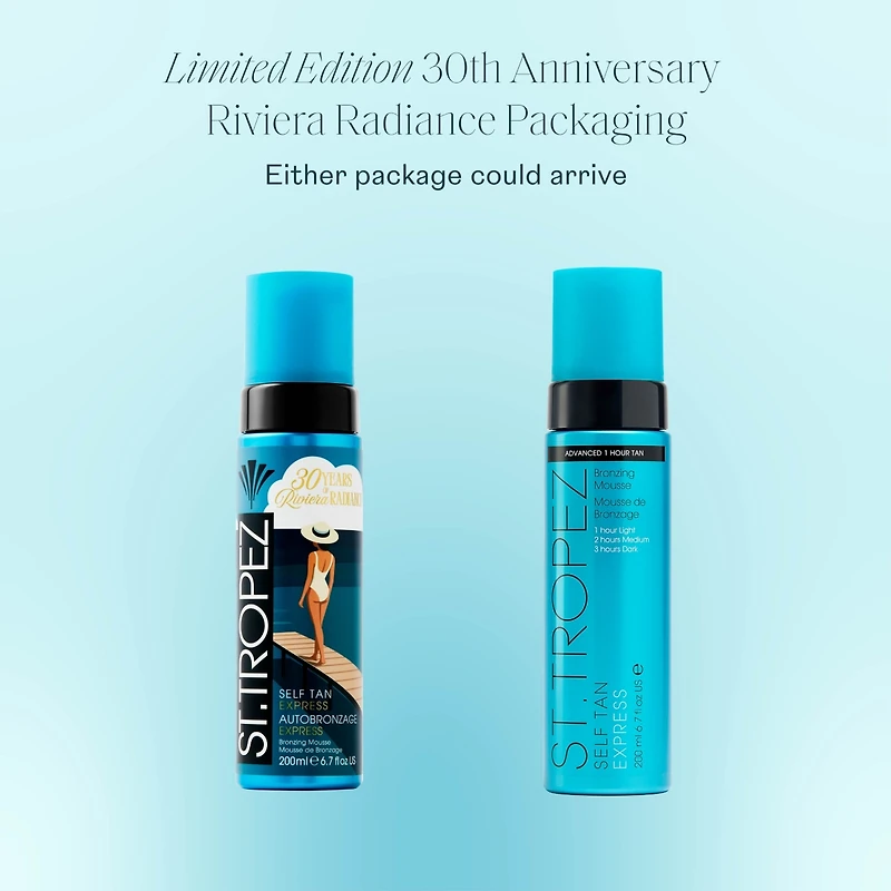 St. Tropez Self Tan Express Advanced Bronzing Mousse, 6.7 oz.
