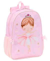 Biz & Bean Toddler Girls' Ballerina Preschool Backpack and Lunch Bag, 2-Piece Set