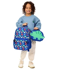 Biz & Bean Toddler Boys' and Girls' Dinosaur Preschool Backpack and Lunch Bag, 2-Piece Set