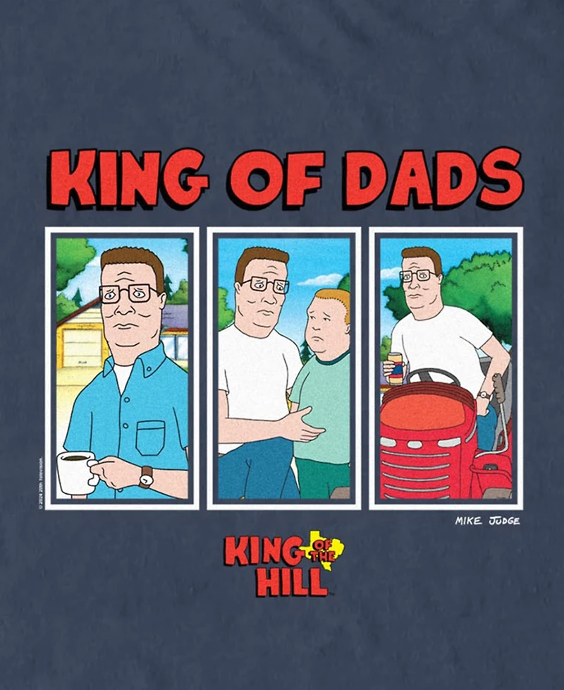 Fifth Sun Men's King Of Dads Short-Sleeve T-Shirt