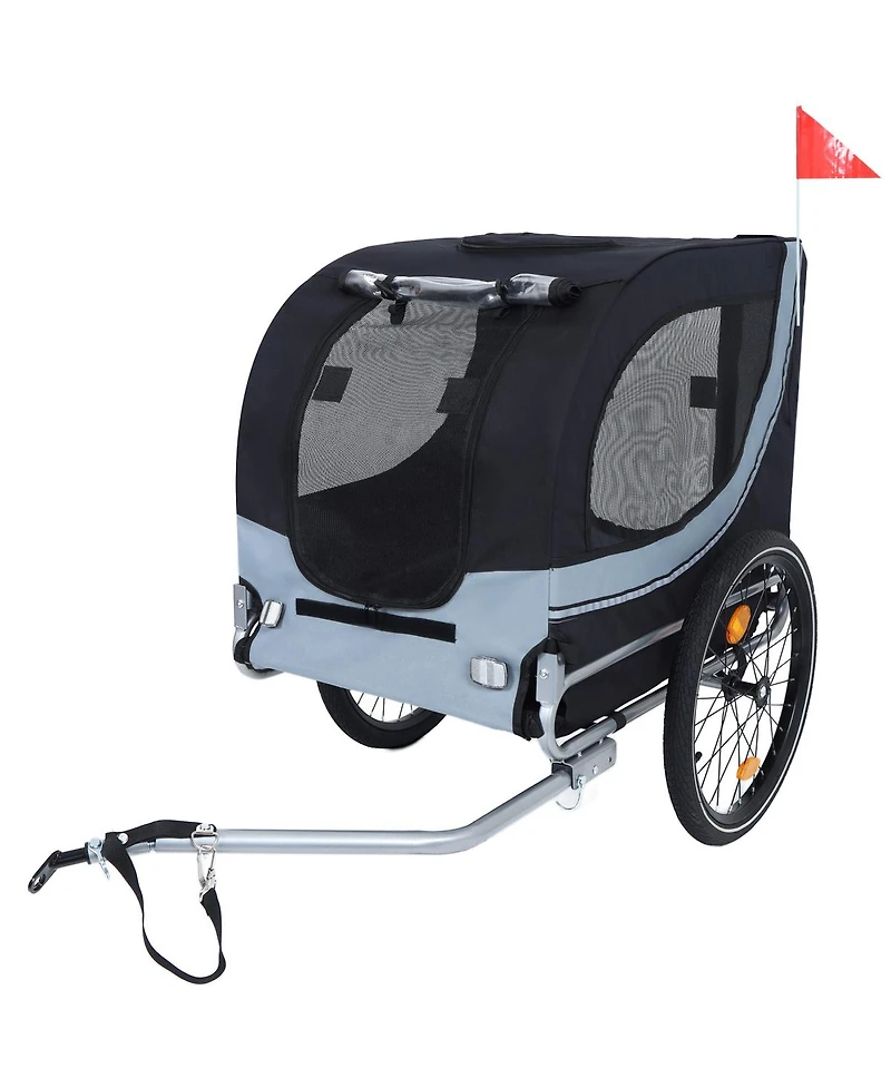Streamdale Furniture Large Folding Pet Bike Trailer Capacity All-Terrain Carrier