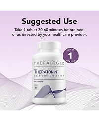 Theralogix Theratonin Melatonin Supplement - 90-Day Supply - Sleep Support Supplement - Supplement for Women to Support Fertility