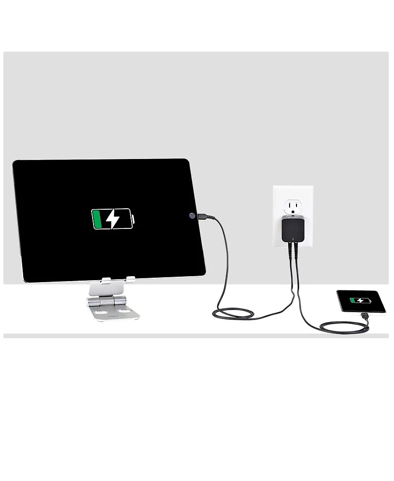 StarTech.com StarTech 17W/3.4A Dual-Port Usb International Travel Wall Charger