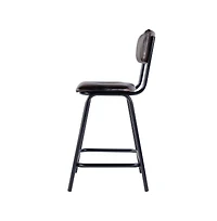 Butler Specialty Waylon 31.5 in. Seat Height Leather Bar Height Stool
