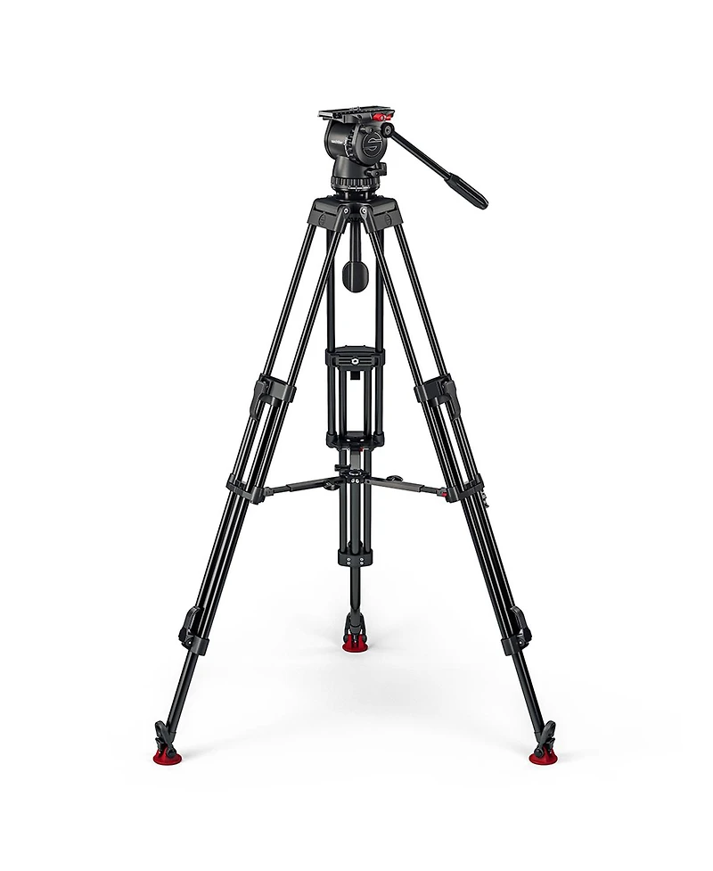 Sachtler Fsb 6 Mk Ii Fluid Head with Eng 75/2 D Hd 3-Section Aluminum Tripod and Mid-Level Spreader