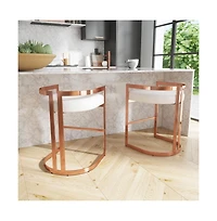 Butler Specialty Clarence Faux Leather Counter Stool