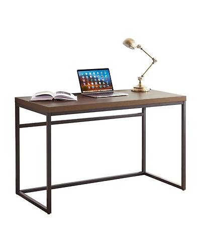 Streamdale Furniture Streamdale Home Office Desk, Walnut