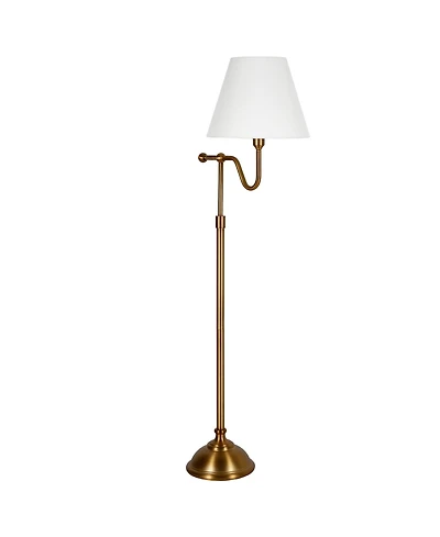 Hudson & Canal Wellesley 63" Metal Tall Floor Lamp