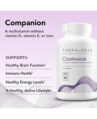 Theralogix Companion Multivitamin & Mineral Supplement for Men & Women 50+ (90 Days)
